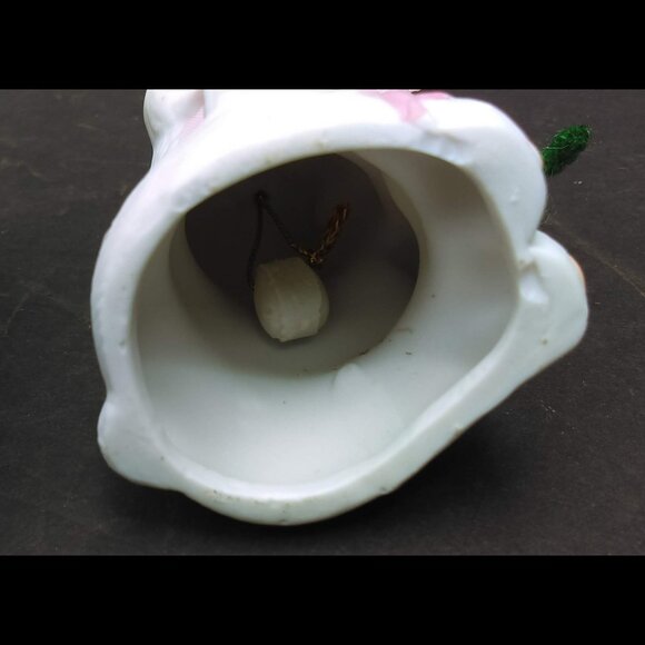 Vintage BOA Christmas Porcelain Chime Bells Ringers Ornaments Snowman and Bear - Picture 10 of 10